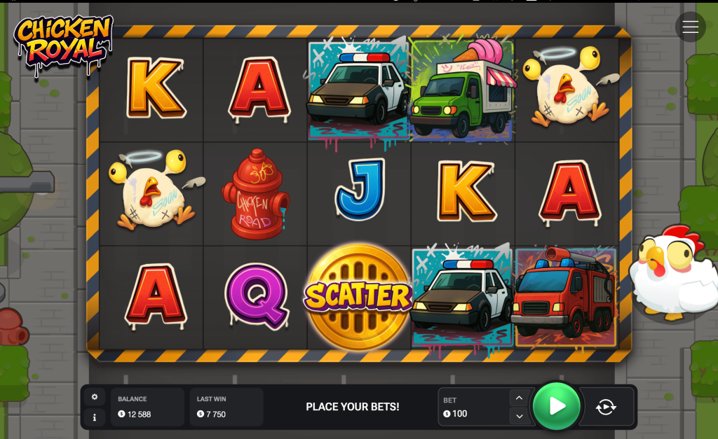 Slot layout