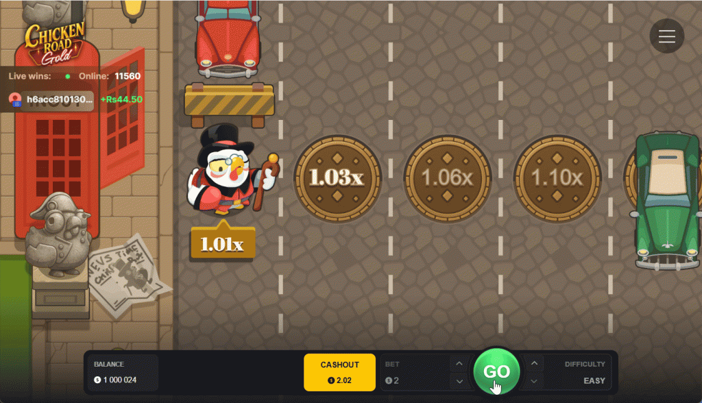 Chicken Road Gold game