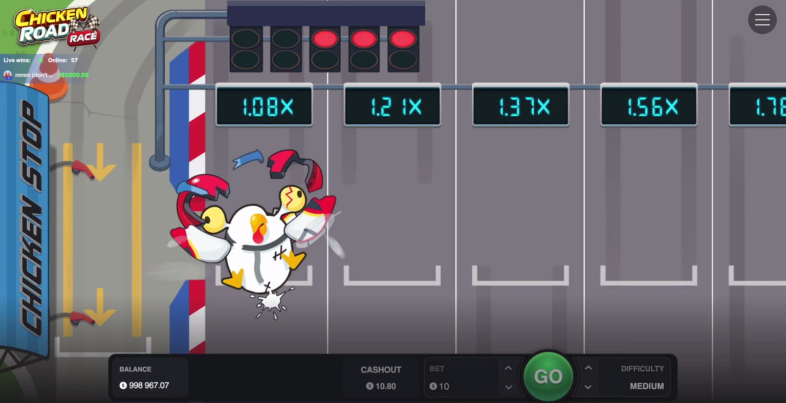 Miss Chicken Racing Chicken Road Race 🏎️ INOUT Games – Demo, Rules & Max Win