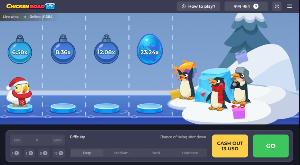 Chicken Road Ice game