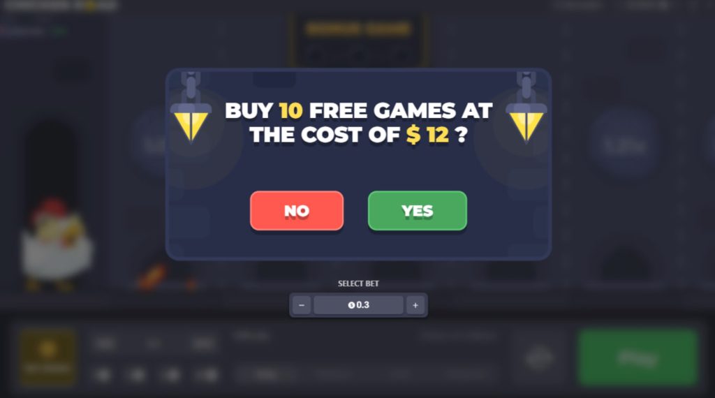 Chicken Road Bonus game slot.