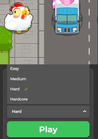 InOut Chicken Road 2 game betting (difficulty) levels