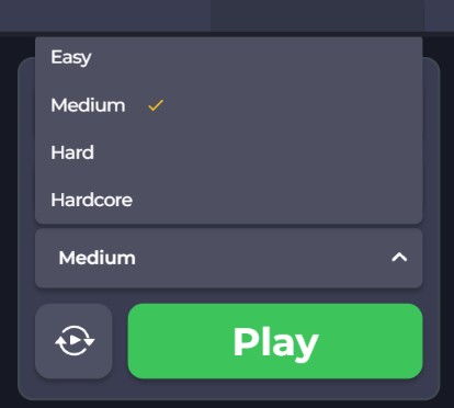 InOut Chicken Road difficulty levels